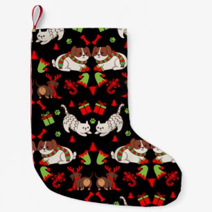 Cute Pet Patterned Christmas Gift  Small Christmas Stocking
