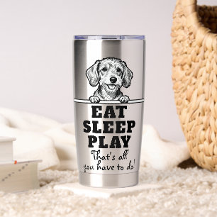 Cute Pets Minimalistic Design - Dog 1 Insulated Tumbler