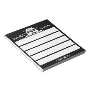 Cute Pets Minimalistic Design - Dog 2 Notepad