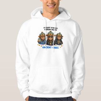 Cute Pharaoh Highland Cows Ancient Vibes - Funny Hoodie