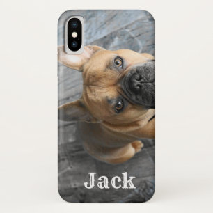 Cute Photo Name Personalised Dog Pet Case-Mate iPhone Case