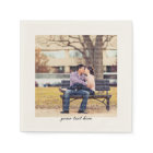 Cute Photo Party Napkin