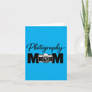 Cute Photography Mum For Women Mothers Day Card