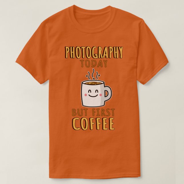 Cute Photography T-Shirt (Design Front)