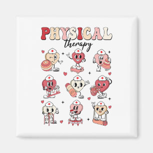 Cute Physical Therapy Valentine's Day Pt Pta Pedia Magnet