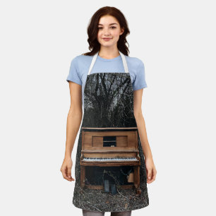 Cute Piano Apron