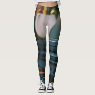 Cute Piano Artwork Leggings