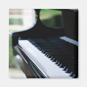 Cute Piano Artwork Magnet