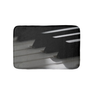 Cute Piano Bath Mat