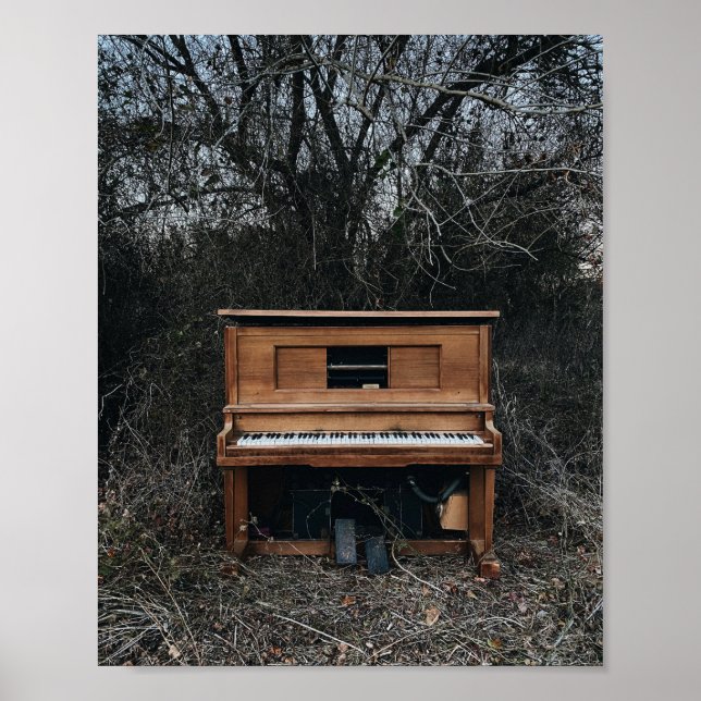 Cute Piano Poster (Front)