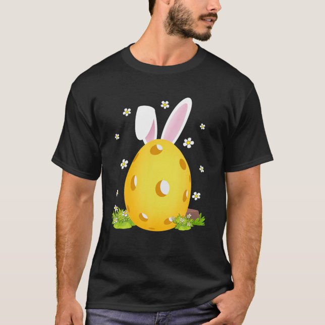 Cute Pickleball Easter Egg Bunny Easter Day Gift M T-Shirt (Front)