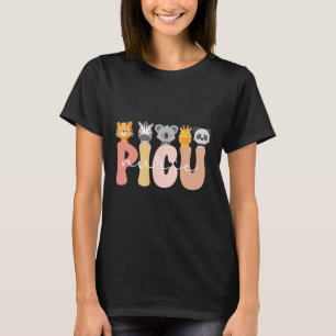 Cute Picu Nurse Paediatrics Intensive Care Unit  T-Shirt