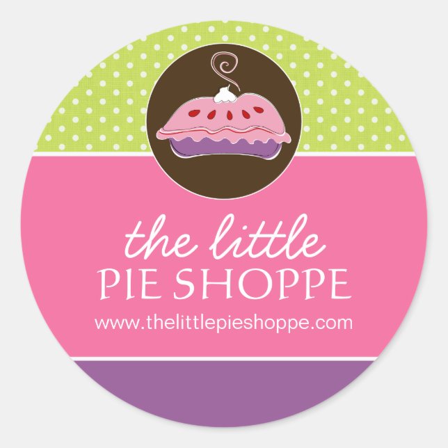 Cute Pie Box Stickers (Front)