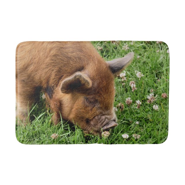 CUTE PIG  BATH MAT (Front)