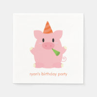 Cute Pig Birthday Party
