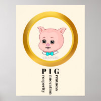 Cute Pig Cartoon