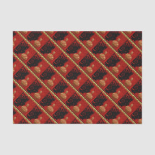 Cute Pig Chinese Year Zodiac Birthday Tissue Paper