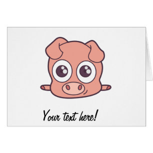 Cute pig clipart