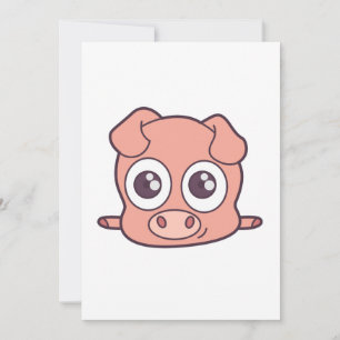 Cute pig clipart