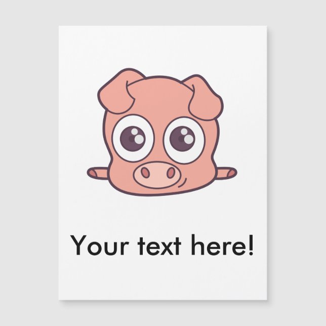 Cute pig clipart (Front)
