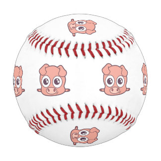 Cute pig clipart baseball