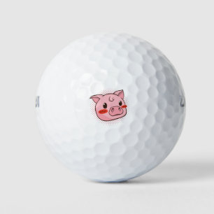 Cute Pig Costume Gift For Piggy Lovers Golf Balls