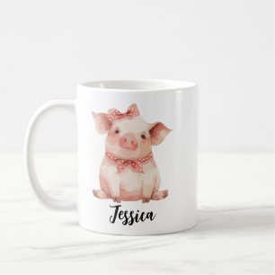 Cute Pig Day Mug – Adorable Pig Lover