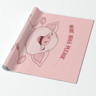 Cute Pig | Gift For Men Women | Cute Pig Wrapping Paper