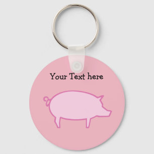 Cute Pig Keychains