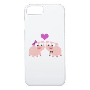 Cute Pig Love Case-Mate iPhone Case