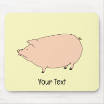Cute Pig Mousepad