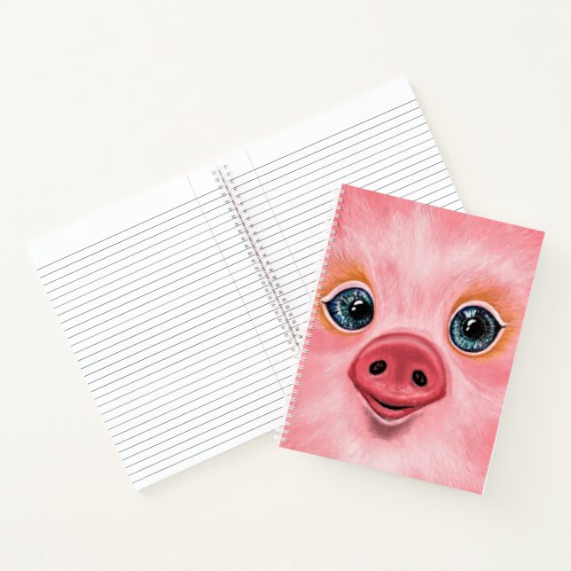 Cute Pig Notebook (Inside)