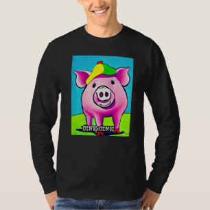 Cute Pig Piggie Oink Oink  13 T-Shirt