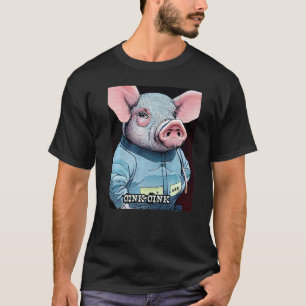 Cute Pig Piggie Oink Oink 15 T-Shirt
