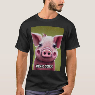 Cute Pig Piggie Oink Oink 17 T-Shirt