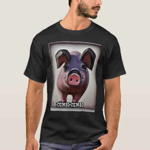 Cute Pig Piggie Oink Oink 21 T-Shirt
