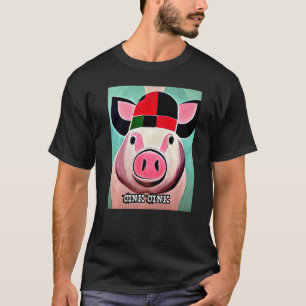 Cute Pig Piggie Oink Oink  22 T-Shirt