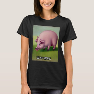 Cute Pig Piggie Oink Oink 25 T-Shirt