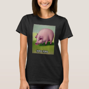 Cute Pig Piggie Oink Oink  26 T-Shirt