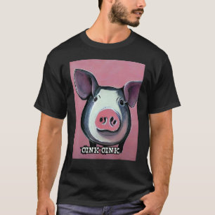 Cute Pig Piggie Oink Oink 29 T-Shirt
