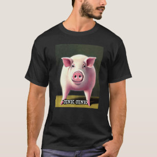 Cute Pig Piggie Oink Oink 30 T-Shirt