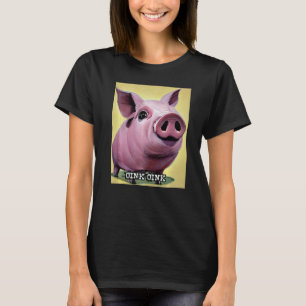 Cute Pig Piggie Oink Oink 31 T-Shirt