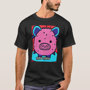 Cute Pig Piggie Oink Oink 3 T-Shirt