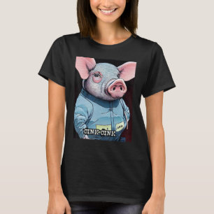 Cute Pig Piggie Oink Oink_3 T-Shirt