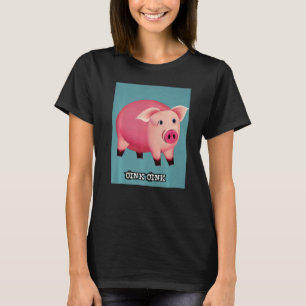 Cute Pig Piggie Oink Oink  40 T-Shirt