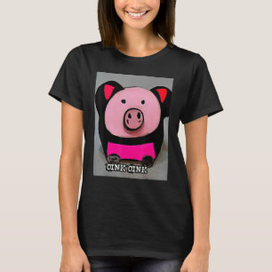 Cute Pig Piggie Oink Oink 55 T-Shirt