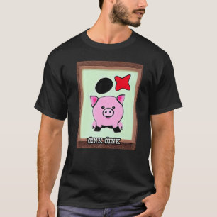 Cute Pig Piggie Oink Oink  55 T-Shirt