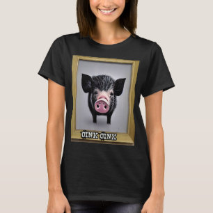 Cute Pig Piggie Oink Oink 5 T-Shirt