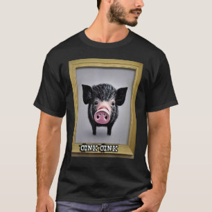 Cute Pig Piggie Oink Oink 5 T-Shirt