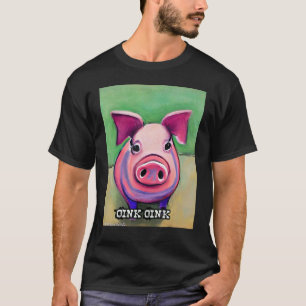 Cute Pig Piggie Oink Oink 63 T-Shirt